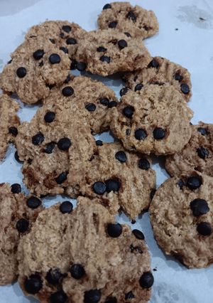 Foto resep Cookies Flocons d'Avoine Chocolate