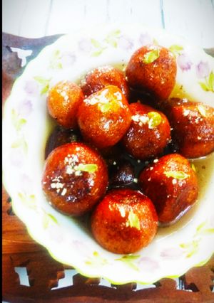 রাঙ্গা আলুর পান্তুয়া(ranga aloor pantua recipe in Bengali) রেসিপির প্রধান ছবি