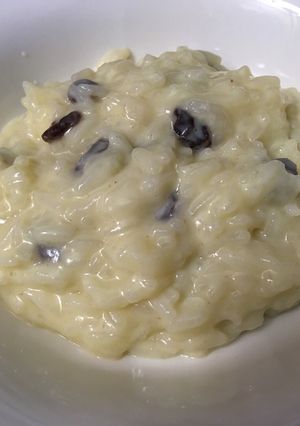 A picture of Instant Pot Rice pudding.
