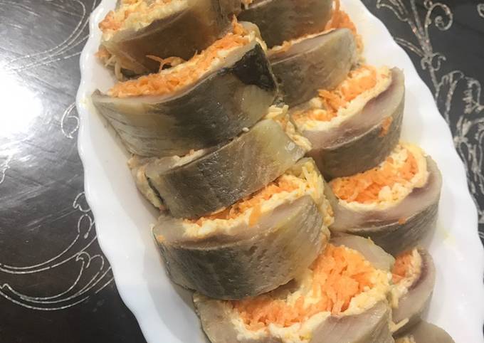 Рулет С Селедкой Рецепты С Фото