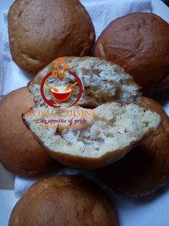 A picture of Coconut puff puff.