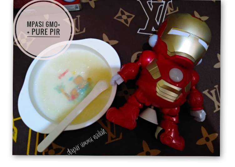 Langkah Mudah untuk Membuat Pure buah pir yang Enak