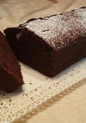 Foto di Plumcake con cacao e gocce di cioccolato