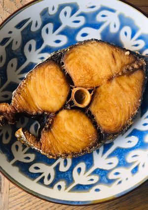 รูปของ ปลาอินทรีย์ทอดเกลือ airfryer