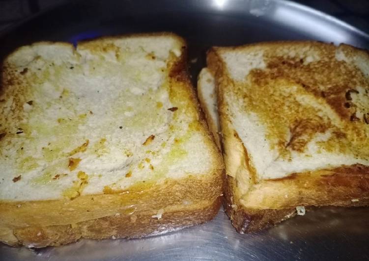 How to Make Homemade Cheese Paneer Grilled Bread Sandwich