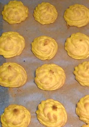 Zdjęcie przepisu Ziemniaki Księżnej - Pommes duchesse.
