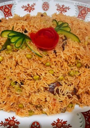 A picture of Muttor pulao.