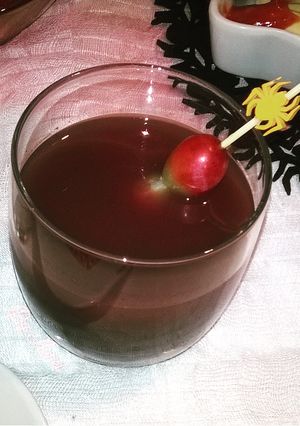 Une photo de ☆Soupe de raisins et quetsches rôties☆