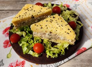 Una foto de 🥪Tuna salad sándwich 🥪 Sándwich de atún y huevo 🥪