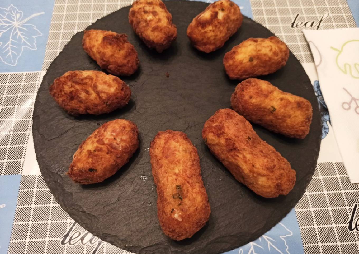 Croquetas de merluza o bacalao