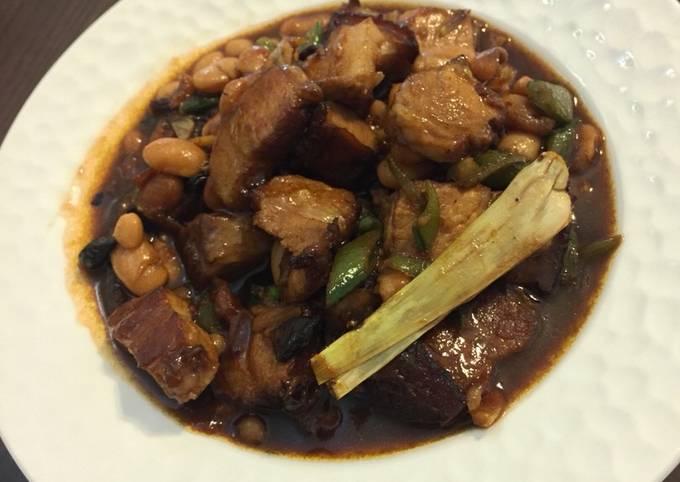 Recipe of Quick Stew pork belly with baked beans