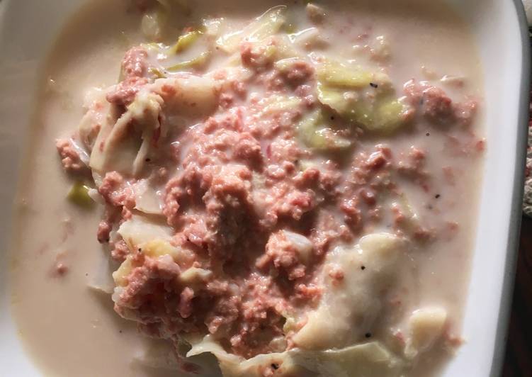 Recipe of Favorite Corn beef and cabbage soup