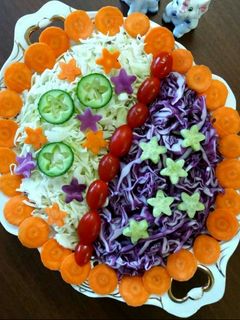 عکسی از دستور دیزاین سالاد 😍