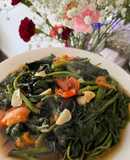 Rau lang om cà chua