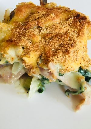 A picture of Japanese Macaroni Gratin.