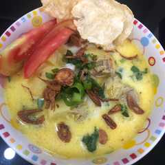 A picture of Soto betawi kuah susu tanpa SANTAN.