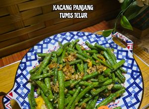 Gambar 24:2:26 - Kacang panjang tumis telur