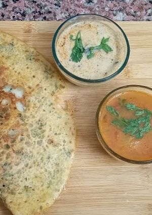 A picture of Crispy Rava Dosa.