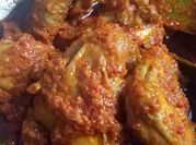 Gambar rendang ayam kara
