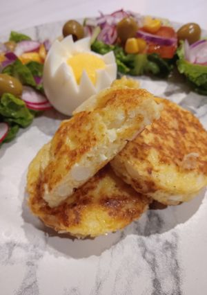 Une photo de Croquette de chou-fleur au comté