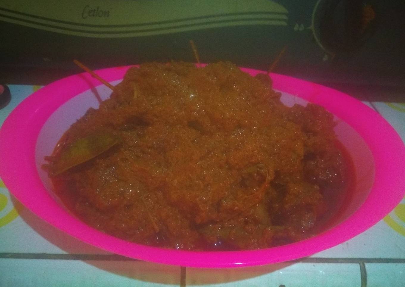 Rendang Daging (Randang Dagiang)