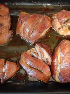 Tepsiben sült csülök recept fotója