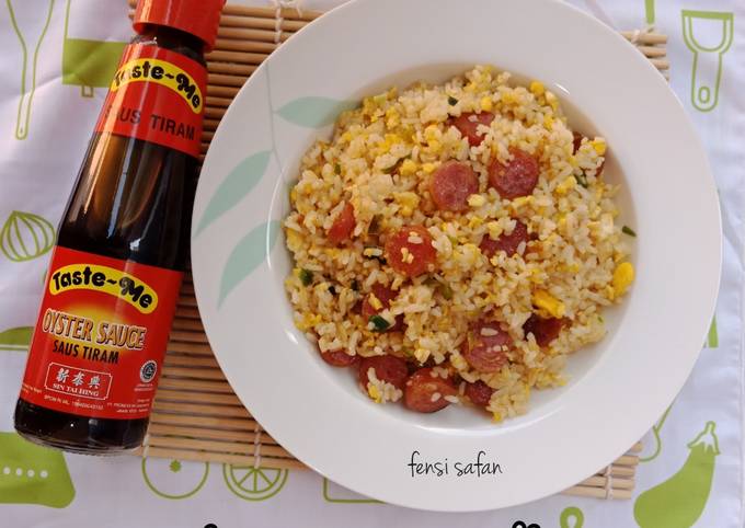 Yuk intip, Resep memasak Nasi Goreng Saus Tiram dijamin sempurna