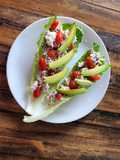 BLTA Chicken Salad Lettuce Boats