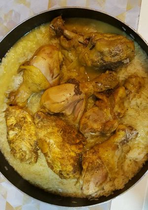 صورة لوصفة رز بلدجاج بلفرن