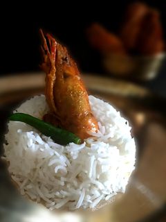 A picture of Prawn Malai curry.