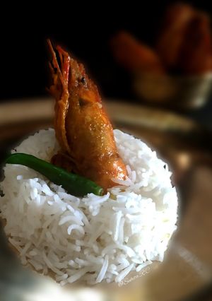 A picture of Prawn Malai curry.