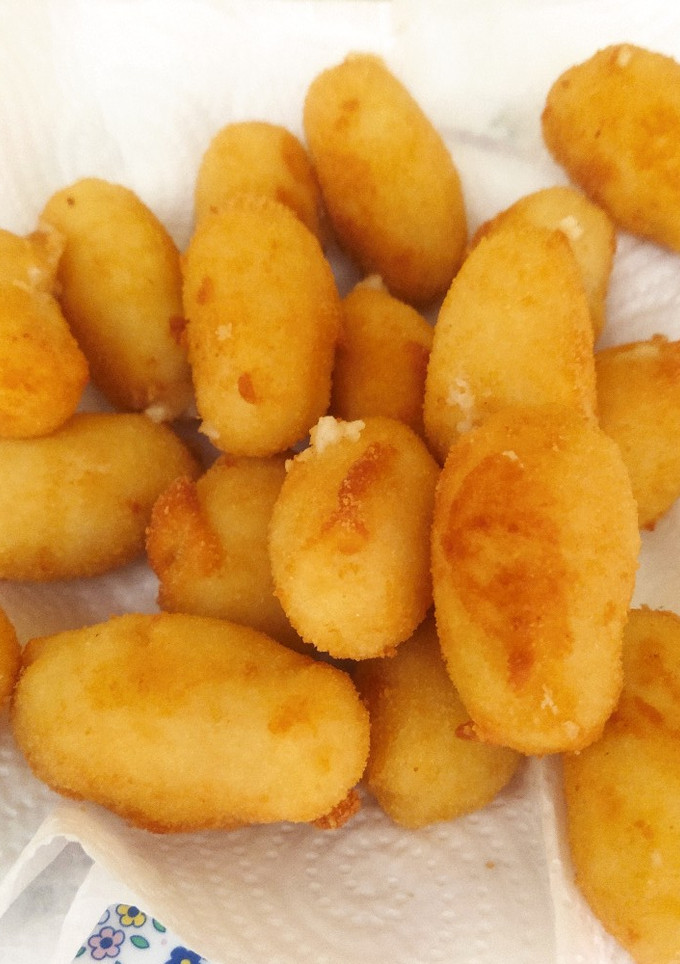 Una foto de Croquetas de bacalao sin bechamel