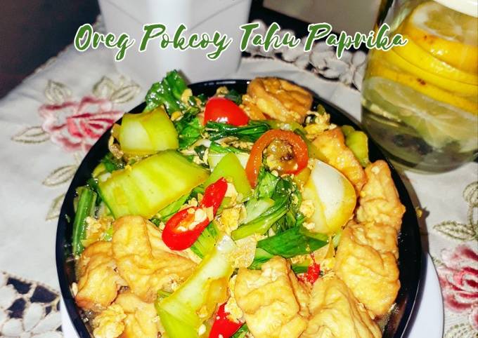 Oreg Pokcoy Tahu Paprika