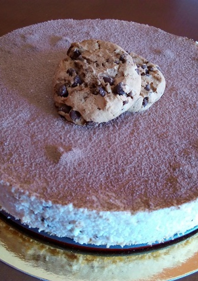Una foto de Tarta fría de cookies