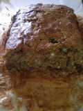Tarta integral de zucchini con estevia