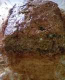 Tarta integral de zucchini con estevia