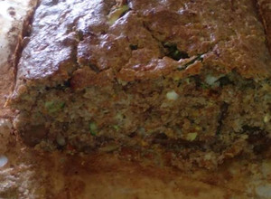 Una foto de Tarta integral de zucchini con estevia