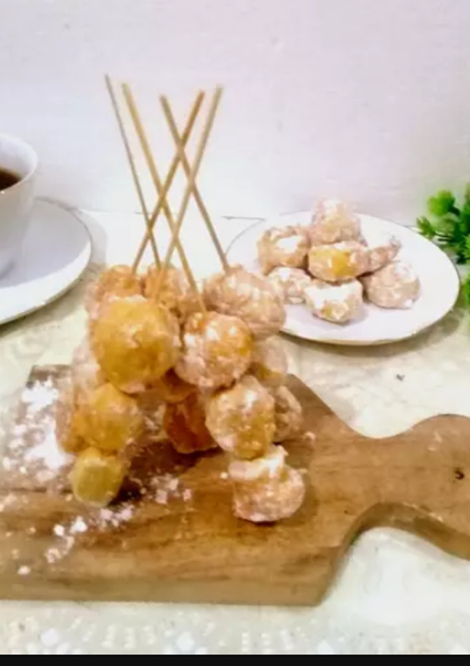Foto resep Lazy Doughnut aka Donat Malas (3 bahan, empuk, lembut, no ulen)