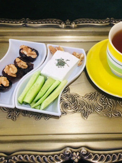 عکسی از دستور عصرانه سالم