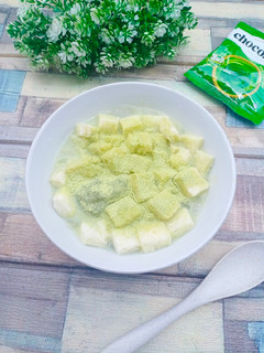 Foto resep Es Roti Tawar Matcha Latte