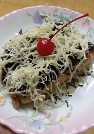 Foto resep Pisang bakar coklat keju