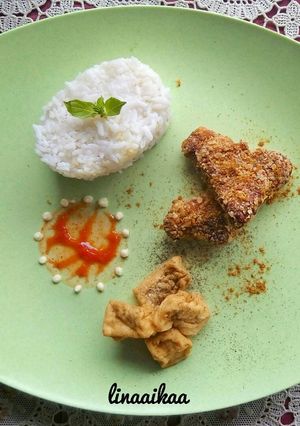 Foto resep Ayam popcorn oatmeal