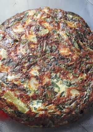Una foto de Tortilla de Acelga