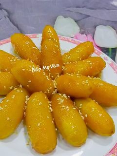 Hình của món Chuối Sáp Rim Đường Thốt Nốt.