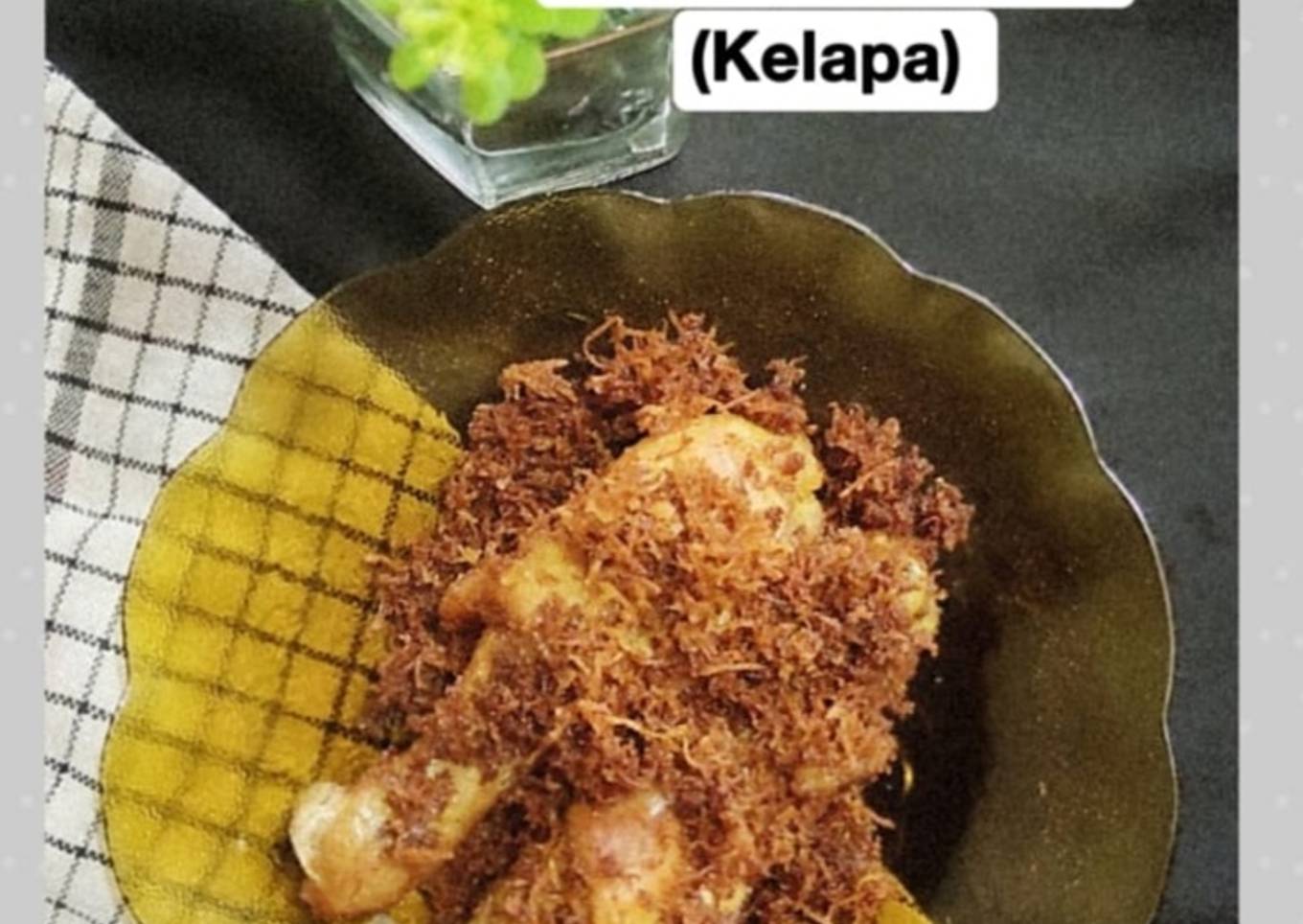 Ayam Goreng Serundeng (Kelapa)