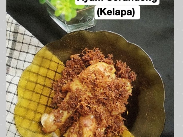 Resep Ayam Goreng Serundeng (Kelapa), Sempurna
