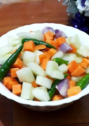 Foto resep Acar Mentah Timun Wortel