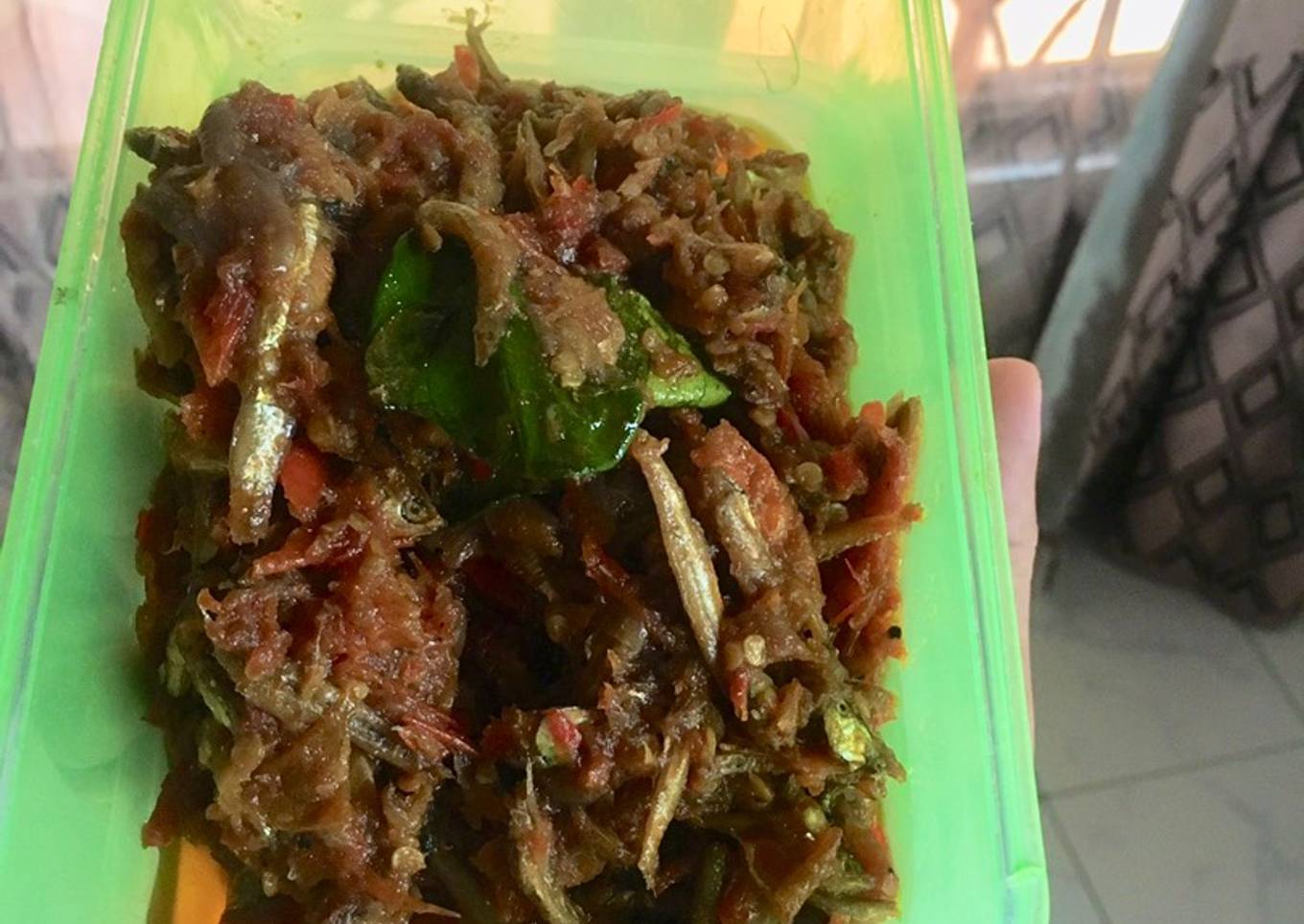 Sambal teri enak