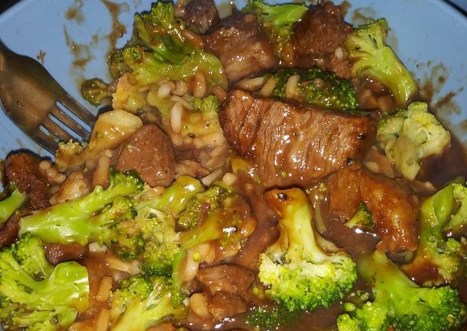 Easiest Way to Make Ultimate Beef and broccoli