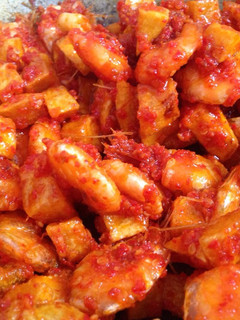 Foto resep Balado kentang+udang